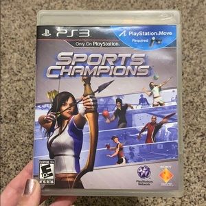 PS3 game sports champion